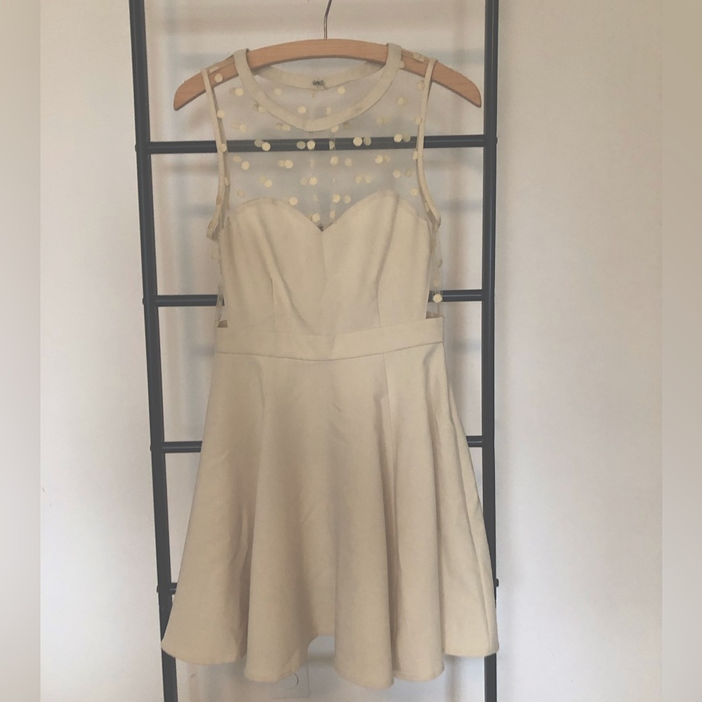Urban Outfitters Cream Dress